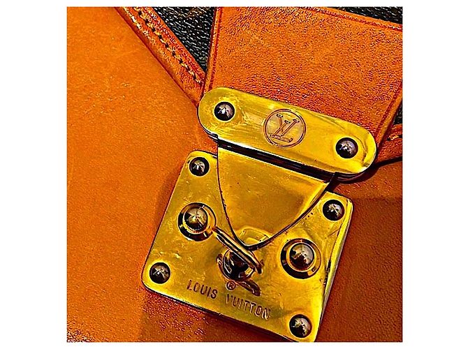 Louis Vuitton Monogramm Biface Umhängetasche Braun - Ansicht 2