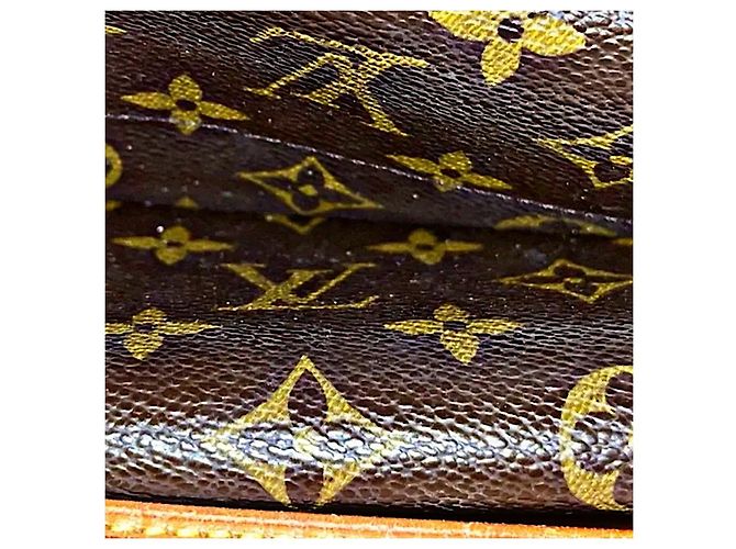 Louis Vuitton Monogramm Biface Umhängetasche Braun - Ansicht 8