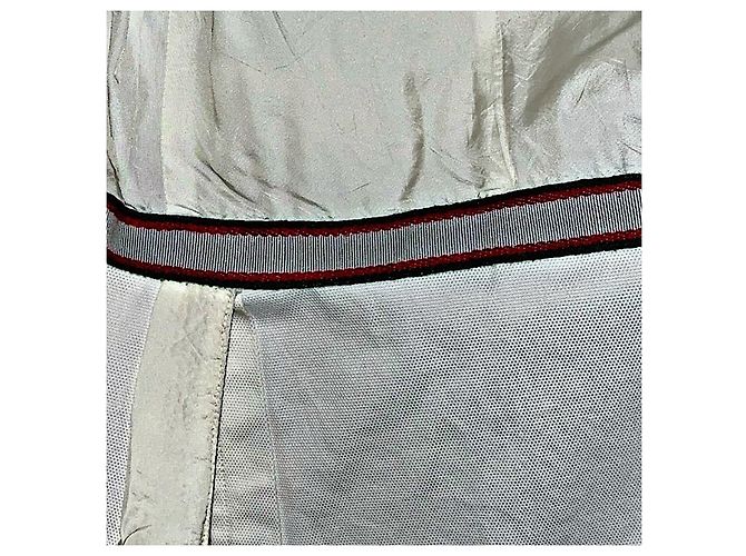 Blazer Gucci Estilo Militar de Algodón Blanco - vista 8
