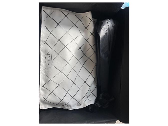 Borsa 2.55 Maxi Chanel Nero Oro - vista 11