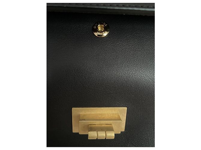 Borsa 2.55 Maxi Chanel Nero Oro - vista 6