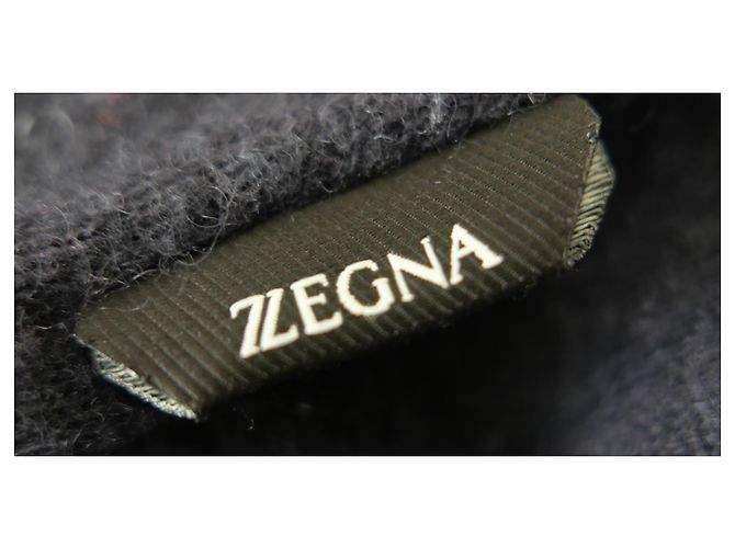 Ermenegildo Zegna Blauer Cashmere-Pullover von Zegna - Ansicht 3