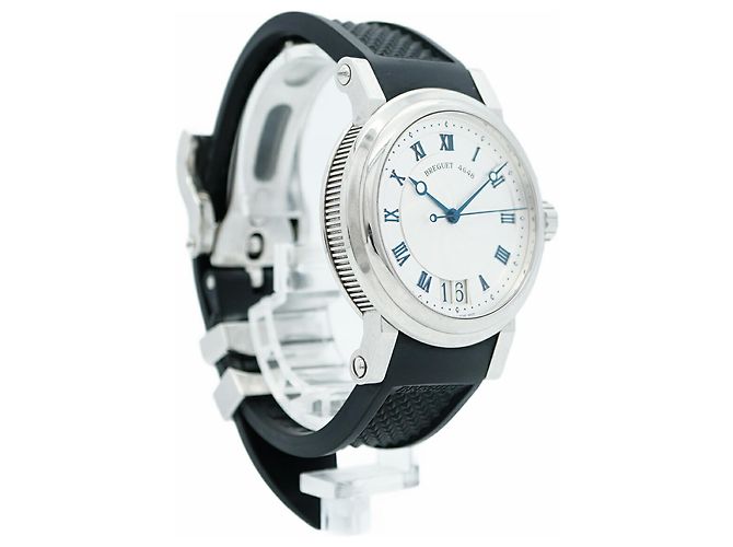 Orologio da uomo Breguet Marine 5817ST con quadrante argento - vista 3