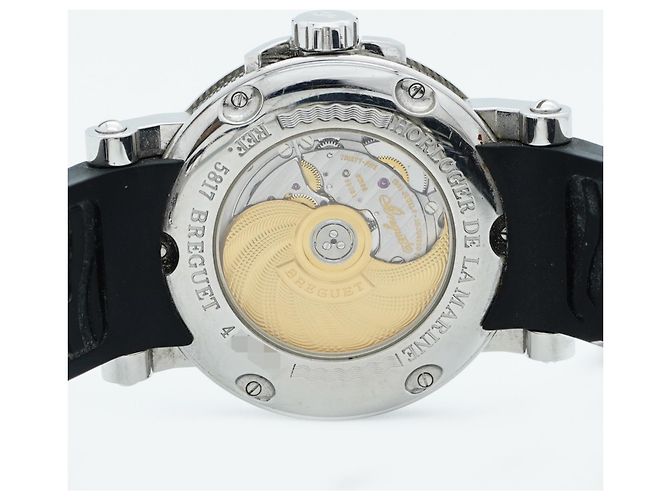 Orologio da uomo Breguet Marine 5817ST con quadrante argento - vista 5