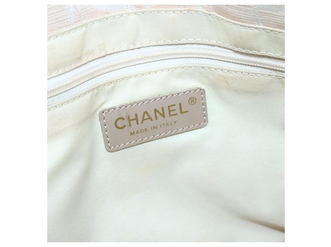 CHANEL Neue Reise Tote Tasche Nylon Rosa Gold CC Auth BA6476 Pink Golden - Ansicht 17