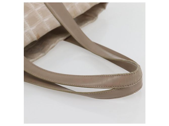 CHANEL Neue Reise Tote Tasche Nylon Rosa Gold CC Auth BA6476 Pink Golden - Ansicht 7