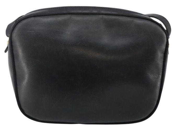 Borsa a Spalla Salvatore Ferragamo Vala in Pelle Blu Navy Oro Auth 143221 D'oro - vista 3