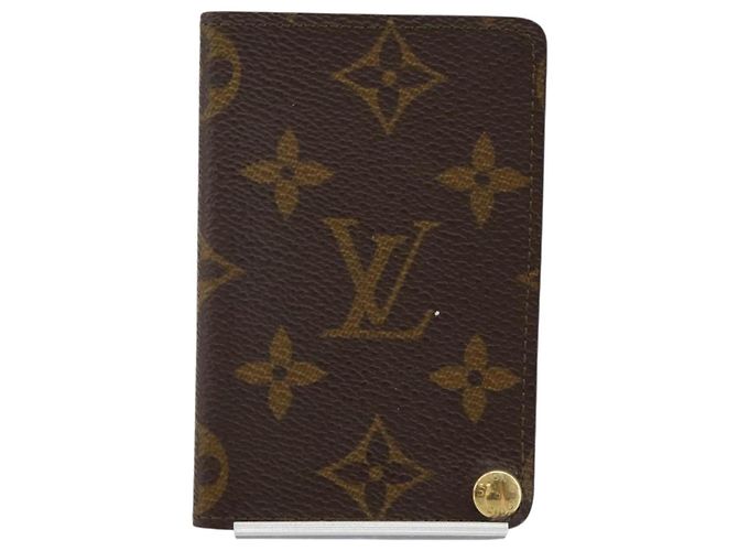 LOUIS VUITTON Monogram Porto Cartes Crdit Pression Card Case M60937 Auth th6344 - view 13