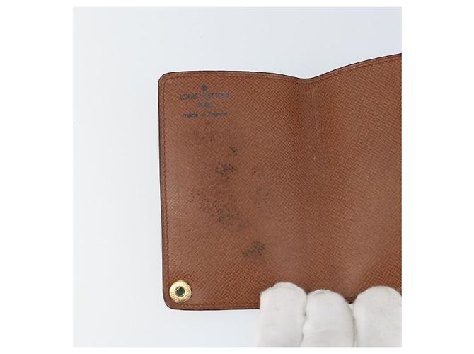 LOUIS VUITTON Monogram Porto Cartes Crdit Pression Card Case M60937 Auth th6344 - view 18