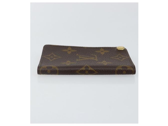 LOUIS VUITTON Monogram Porto Cartes Crdit Pression Card Case M60937 Auth th6344 - view 4