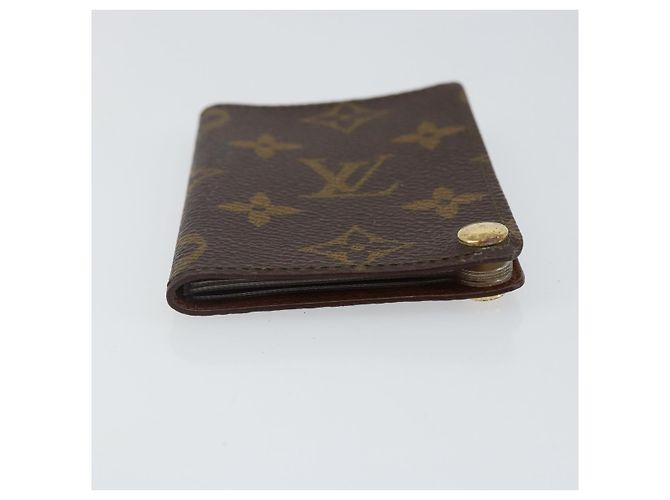 LOUIS VUITTON Monogram Porto Cartes Crdit Pression Card Case M60937 Auth th6344 - view 6