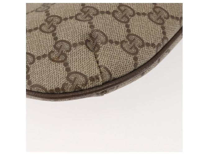 Gucci Borsa a Spalla GG Supreme PVC Beige Oro 904 02 020 Auth 143309 D'oro - vista 12