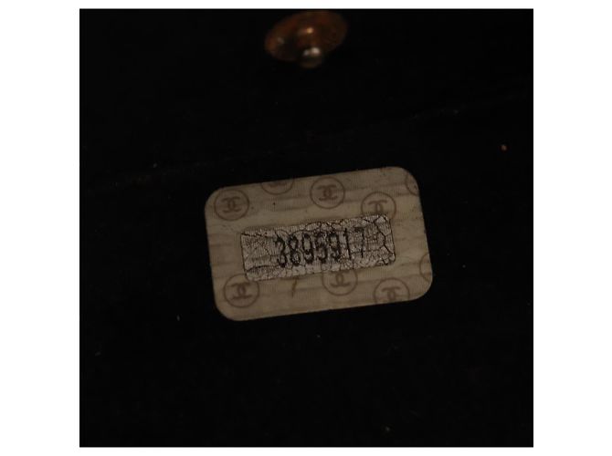 Boîte à bijoux CHANEL COCO en peau de caviar, or jaune, CC Auth am9057 Doré - vue 12