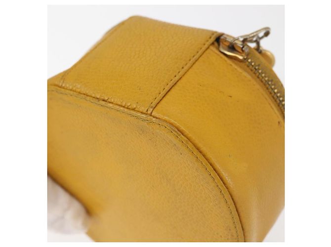 Boîte à bijoux CHANEL COCO en peau de caviar, or jaune, CC Auth am9057 Doré - vue 16