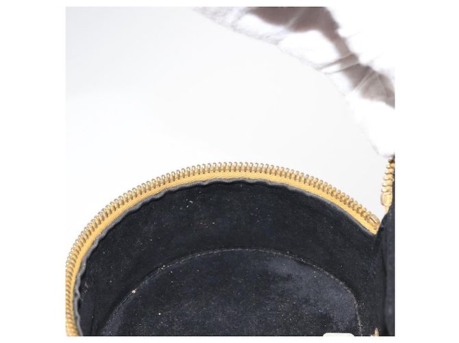 Boîte à bijoux CHANEL COCO en peau de caviar, or jaune, CC Auth am9057 Doré - vue 18