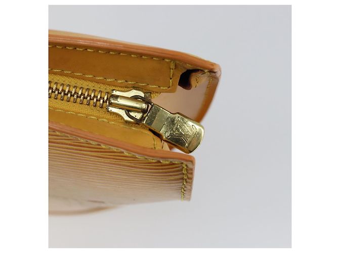 LOUIS VUITTON Borsa a Mano Epi Saint Jacques Gialla M52279 LV Auth bs29292 Giallo - vista 10