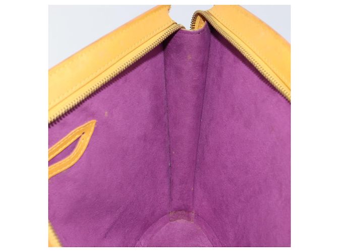 LOUIS VUITTON Borsa a Mano Epi Saint Jacques Gialla M52279 LV Auth bs29292 Giallo - vista 19