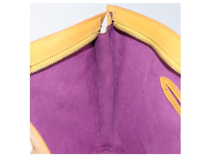 LOUIS VUITTON Borsa a Mano Epi Saint Jacques Gialla M52279 LV Auth bs29292 Giallo - vista 20