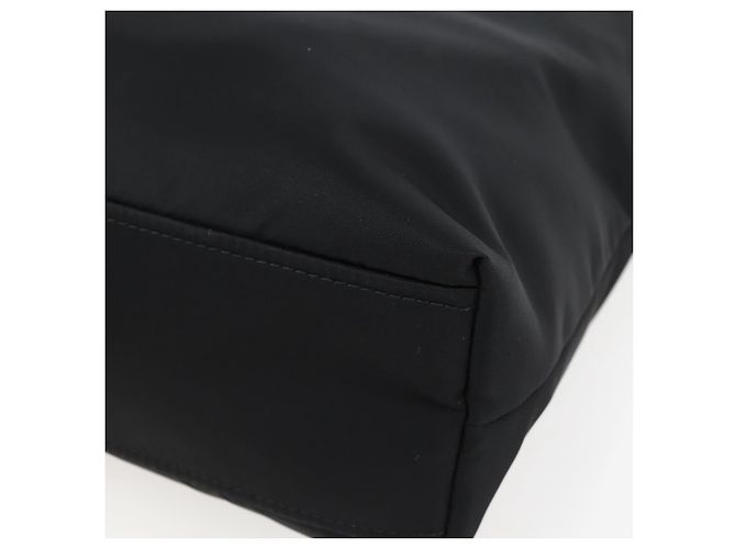 PRADA Borsa a Mano Nylon 2 in 1 Nero Argento Auth 139041V - vista 17