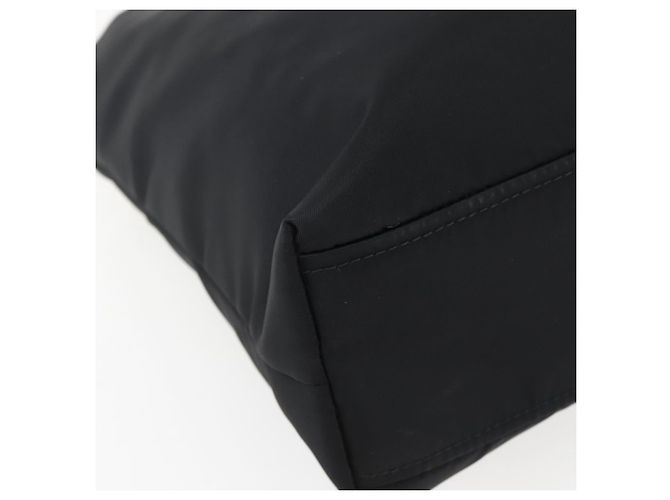 PRADA Borsa a Mano Nylon 2 in 1 Nero Argento Auth 139041V - vista 18