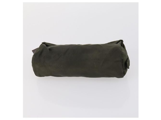PRADA Nylon Pouch 4er-Set Schwarz Khaki Lila Auth bs29189 - Ansicht 10