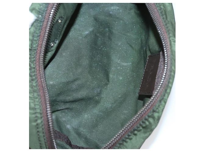 PRADA Nylon Pouch 4er-Set Schwarz Khaki Lila Auth bs29189 - Ansicht 19