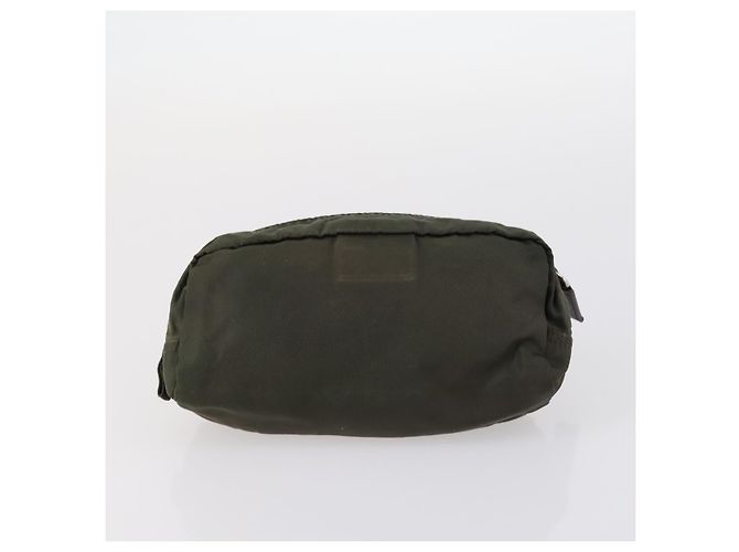 PRADA Nylon Pouch 4er-Set Schwarz Khaki Lila Auth bs29189 - Ansicht 8