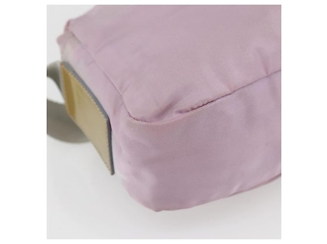 PRADA Schultertasche aus Nylon Rosa Silber Authentisch hk3053 Pink - Ansicht 16