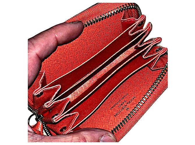 Cartera Louis Vuitton Monogram Poppy Multicartes Marrón Castaño - vista 8