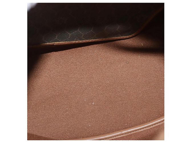 Borsa a spalla in tela a nido d'ape PVC nera e dorata Auth BA5823 Christian Dior Nero D'oro - vista 18
