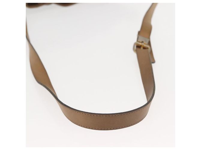 Borsa a spalla in tela a nido d'ape PVC nera e dorata Auth BA5823 Christian Dior Nero D'oro - vista 7