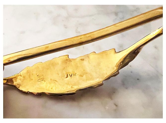 Autre Marque Bracciale con Piume in Oro LeiVanKash Totem D'oro - vista 4