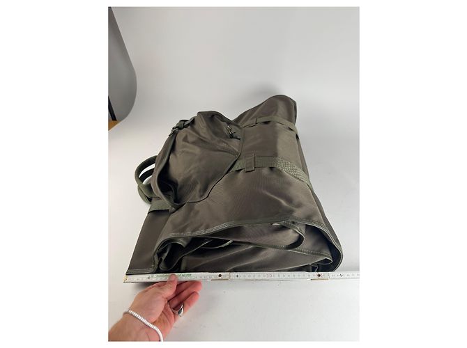 Borsa da viaggio vintage Issey Miyake kaki Cachi - vista 14