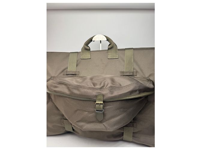 Borsa da viaggio vintage Issey Miyake kaki Cachi - vista 4