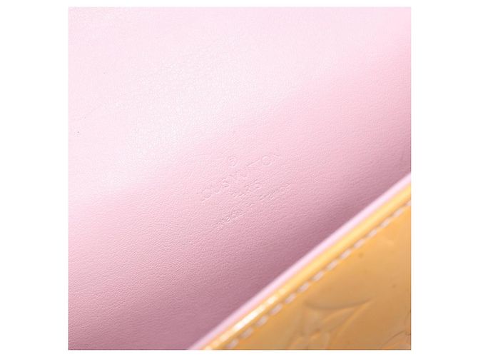 LOUIS VUITTON Borsa a mano Spring street Monogram Vernis Rosa M91033 LV Auth bs29654 - vista 21