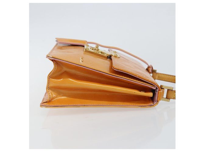 LOUIS VUITTON Borsa a mano Spring street Monogram Vernis Rosa M91033 LV Auth bs29654 - vista 3