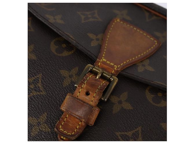 LOUIS VUITTON Borsa a Spalla Monogram Jeune Fille MM M51226 LV Auth 142811 Monogramma - vista 19