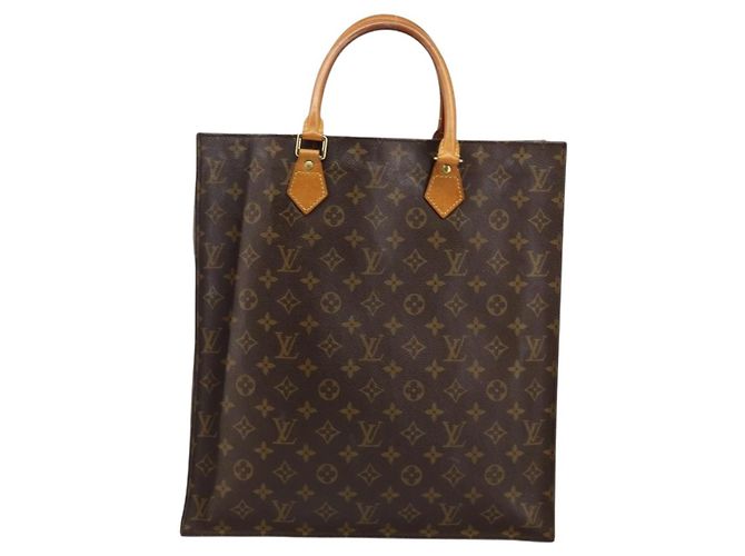 LOUIS VUITTON Borsa Sac Plat Monogram M51140 LV Auth th6350 Monogramma - vista 13