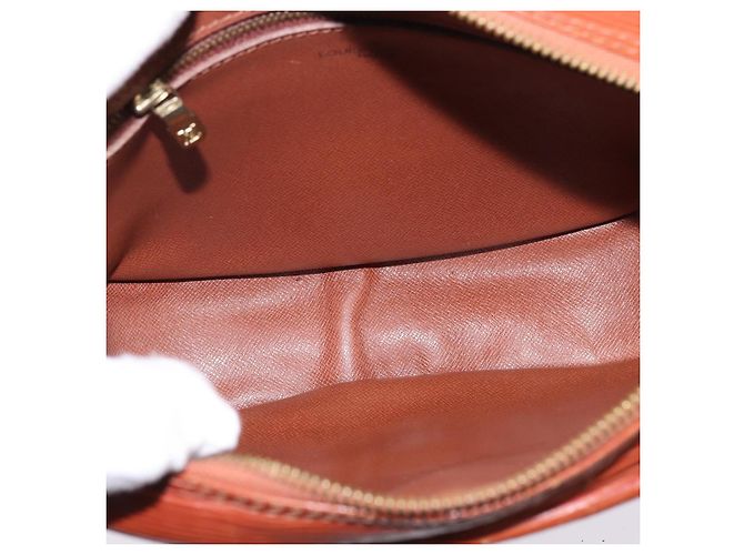LOUIS VUITTON Bolsa de Ombro Epi Jeune Fille MM Marrom M52153 LV Auth BA6343 - vue 10