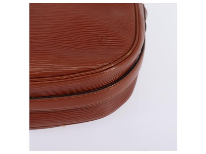 LOUIS VUITTON Bolsa de Ombro Epi Jeune Fille MM Marrom M52153 LV Auth BA6343 - vue 15