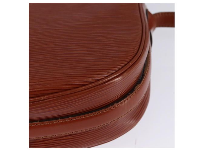 LOUIS VUITTON Bolsa de Ombro Epi Jeune Fille MM Marrom M52153 LV Auth BA6343 - vue 17
