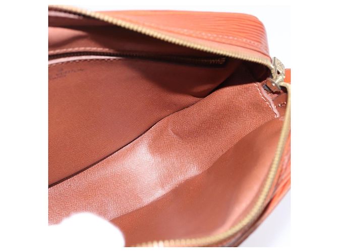 LOUIS VUITTON Bolsa de Ombro Epi Jeune Fille MM Marrom M52153 LV Auth BA6343 - vue 19