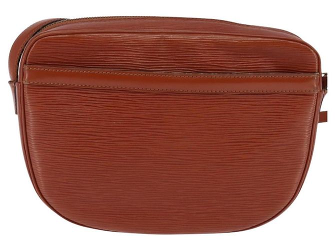 LOUIS VUITTON Bolsa de Ombro Epi Jeune Fille MM Marrom M52153 LV Auth BA6343 - vue 2