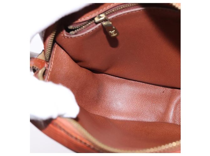 LOUIS VUITTON Bolsa de Ombro Epi Jeune Fille MM Marrom M52153 LV Auth BA6343 - vue 20