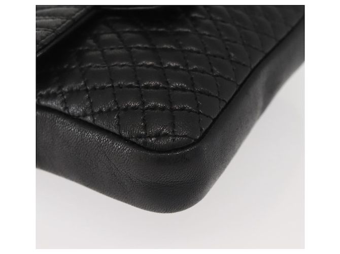 BALLY Borsa a Spalla con Catena Pelle Nera Oro Auth am9086 Nero D'oro - vista 8
