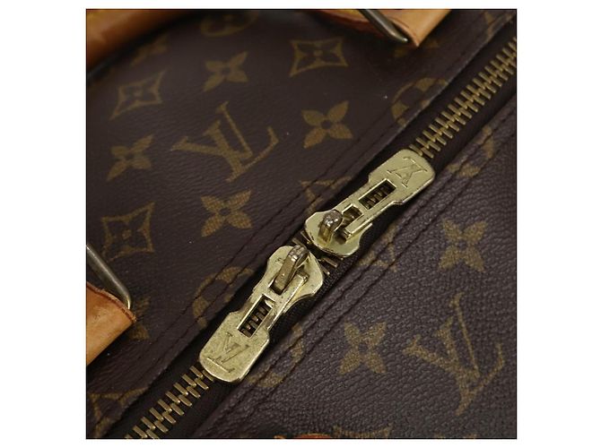 LOUIS VUITTON Borsa Boston Monogram Keepall 55 M41424 LV Auth 143247 Monogramma - vista 10