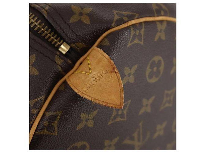 LOUIS VUITTON Borsa Boston Monogram Keepall 55 M41424 LV Auth 143247 Monogramma - vista 18