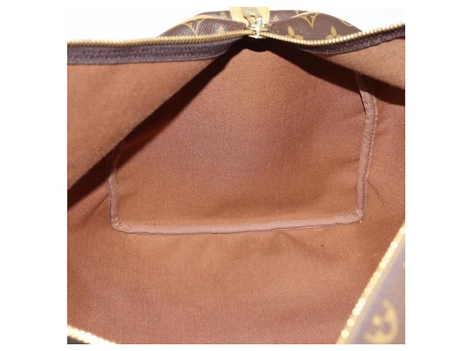 LOUIS VUITTON Borsa Boston Monogram Keepall 55 M41424 LV Auth 143247 Monogramma - vista 21