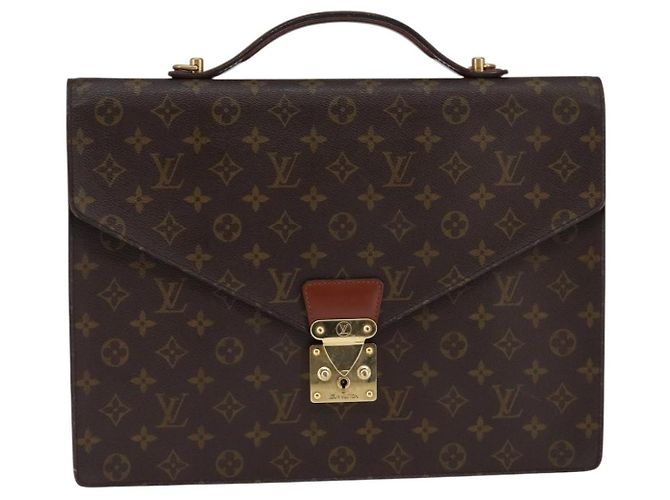 LOUIS VUITTON Borsa Porta Documenti a Tracolla Monogram M53338 Auth BA6351 Monogramma - vista 13