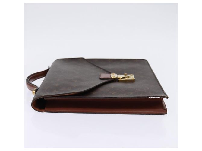 LOUIS VUITTON Borsa Porta Documenti a Tracolla Monogram M53338 Auth BA6351 Monogramma - vista 3